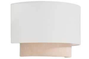 Kave Home Béžové nástěnné světlo Bianella 30 cm