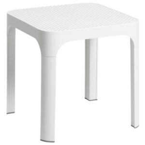 Nardi Bílý plastový zahradní stolek Net 40 x 40 cm