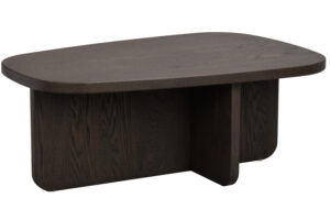 Rowico Hnědý dubový koneferenční stolek BILLINGS 89 x 59 cm