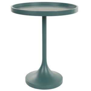 Zuiver Modrý lakovaný odkládací stolek JASON 46 cm