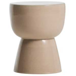 Kave Home Béžový zahradní stolek Mesquida 36 cm