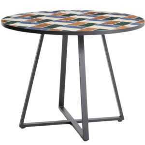 Kave Home Barvený zahradní stůl Tella Ø 120 cm