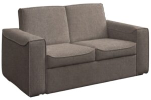 Mesonica Hnědá rozkládací pohovka Muno 152 cm