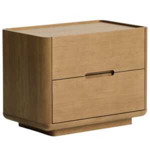 Kave Home Dubový noční stolek Arelida 100 x 40 cm