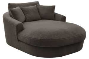 Bobochic Paris Hnědá bouclé lenoška Belem 198 cm