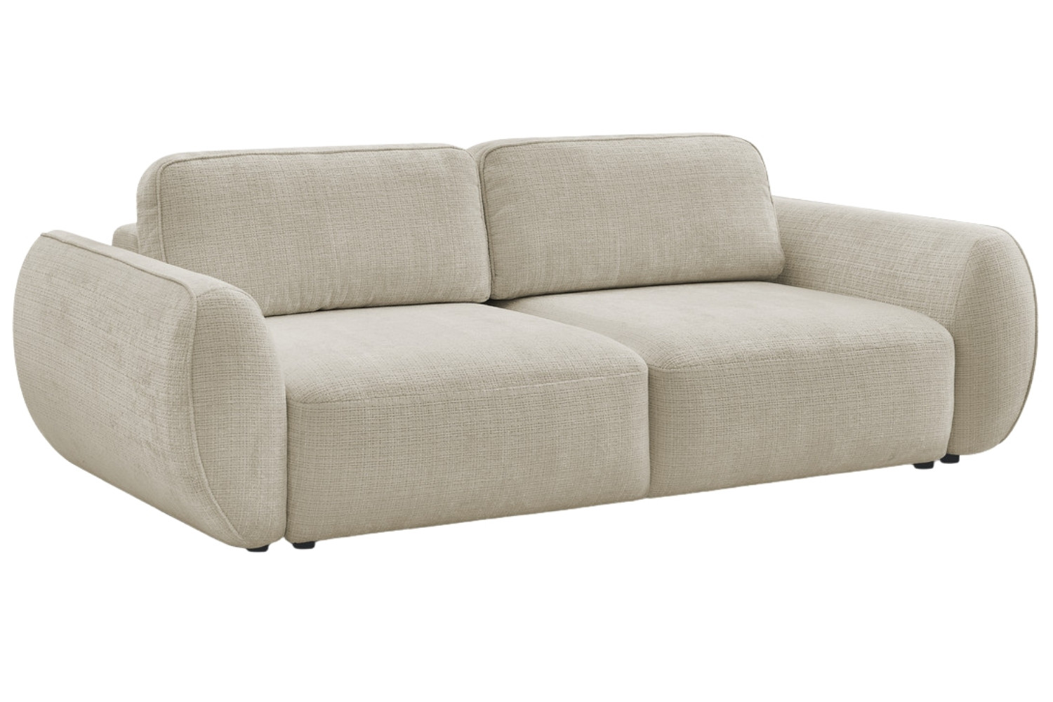 Bobochic Paris Béžová rozkládací pohovka Denise 250 cm